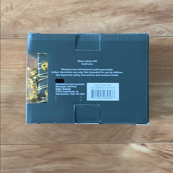 Threshold  LED Bells Gold color string light - Picture 7 of 14